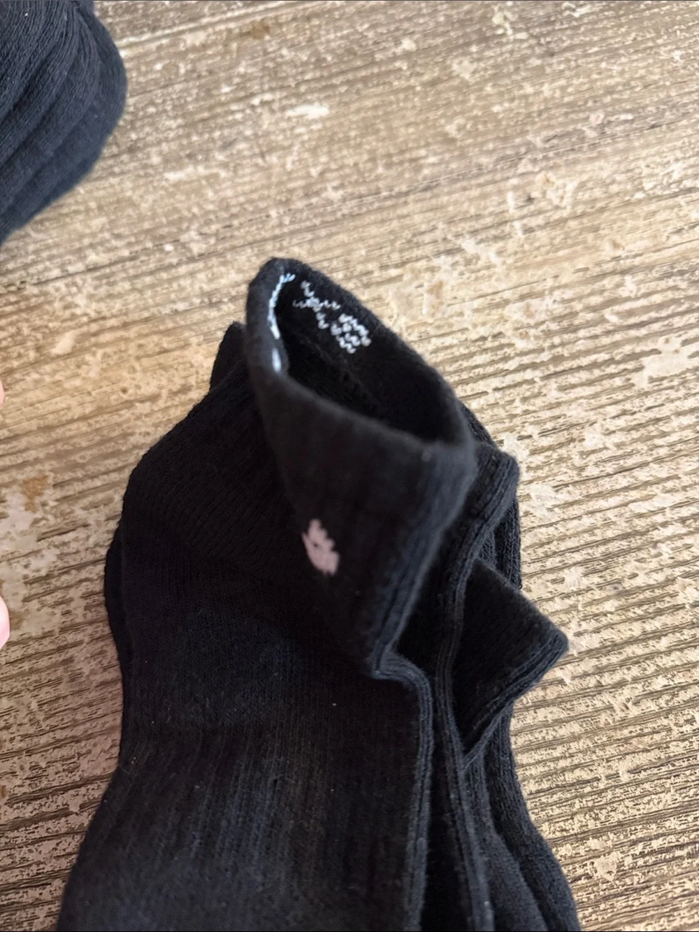 NWT Nike set of 6 pairs black dri-fit socks for kids age 5-7 size XS